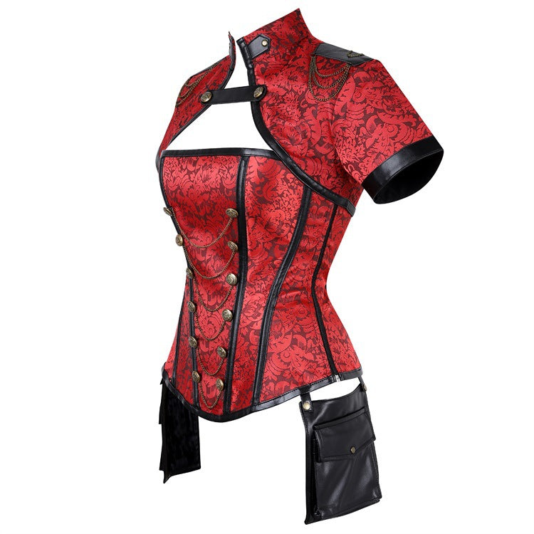 Gothic Style 4-Piece Shapewear Set for Women