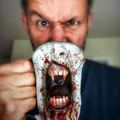3D Skull Mug Gothic Horror Resin Beer Stein Cup