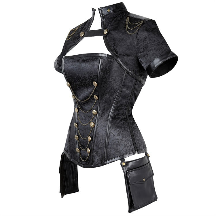 Gothic Style 4-Piece Shapewear Set for Women
