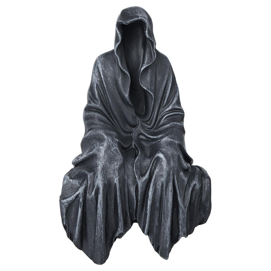 SHOWFEICAT Resin Tabletop Gothic Decor Sitting Statue Resin Statue Gothic Decor Fits On Sturdy Shelf and Has A Cool Mystic Look 5.1 Inch