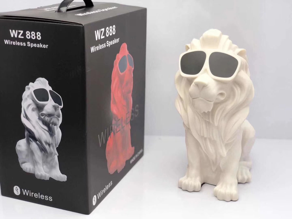 Creative Lion Bluetooth Speaker, Cartoon Figurine