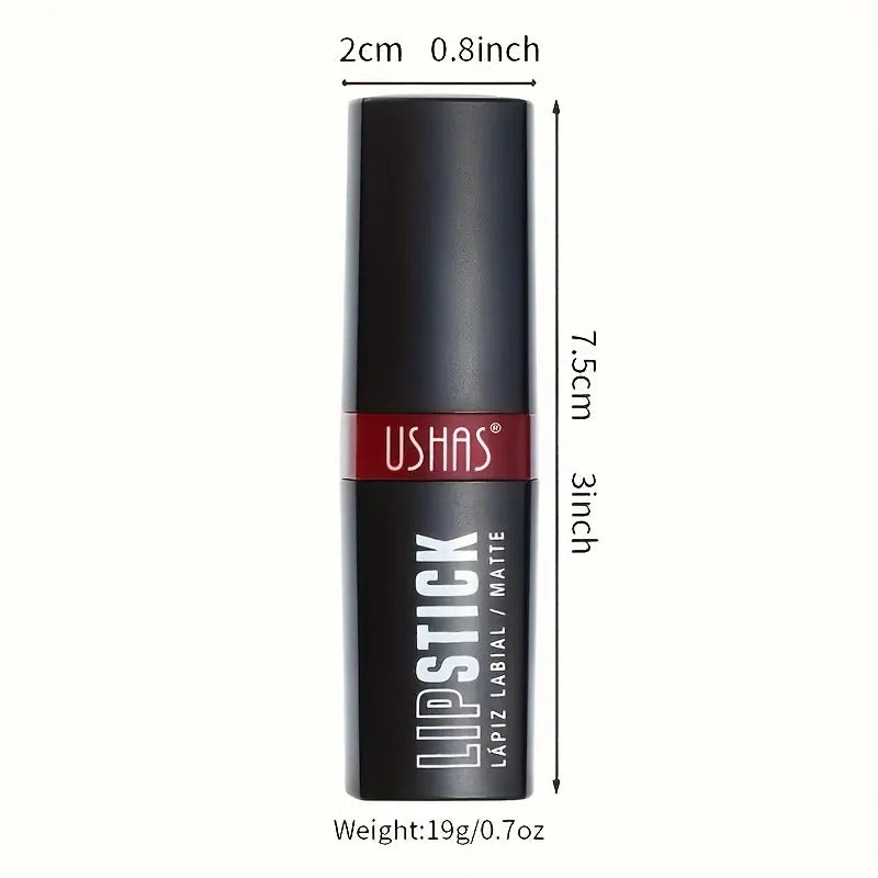 Black Waterproof Matte Lipstick - Long Lasting Gothic Style