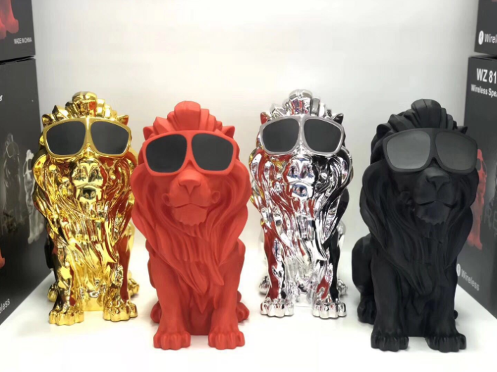 Creative Lion Bluetooth Speaker, Cartoon Figurine