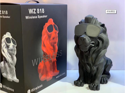 Creative Lion Bluetooth Speaker, Cartoon Figurine