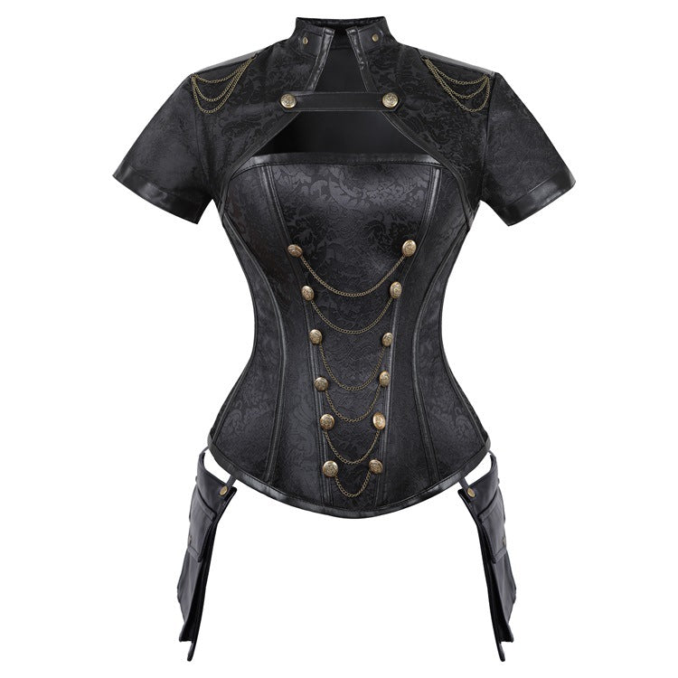 Gothic Style 4-Piece Shapewear Set for Women